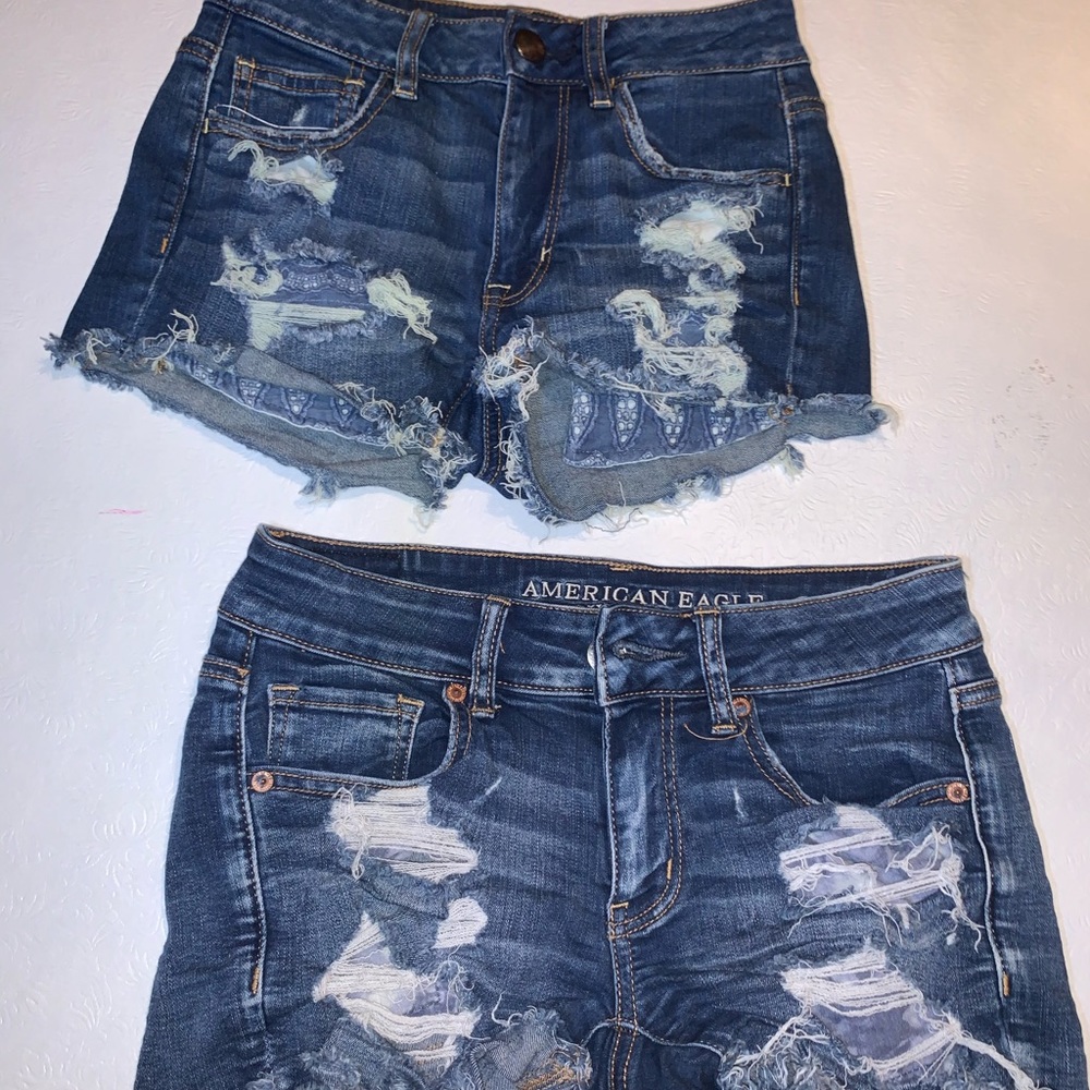 Bundle jean shorts!